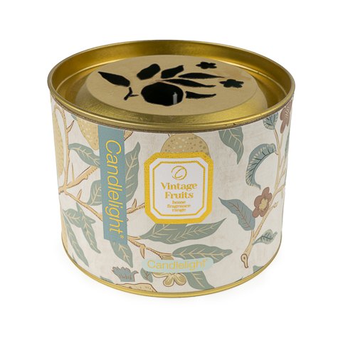Morris & Co Candle In A Tin Fruit with lid
