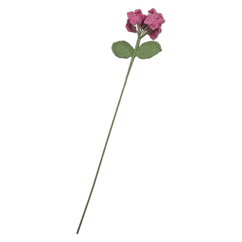Zelly Crochet Hydrangea Pink
