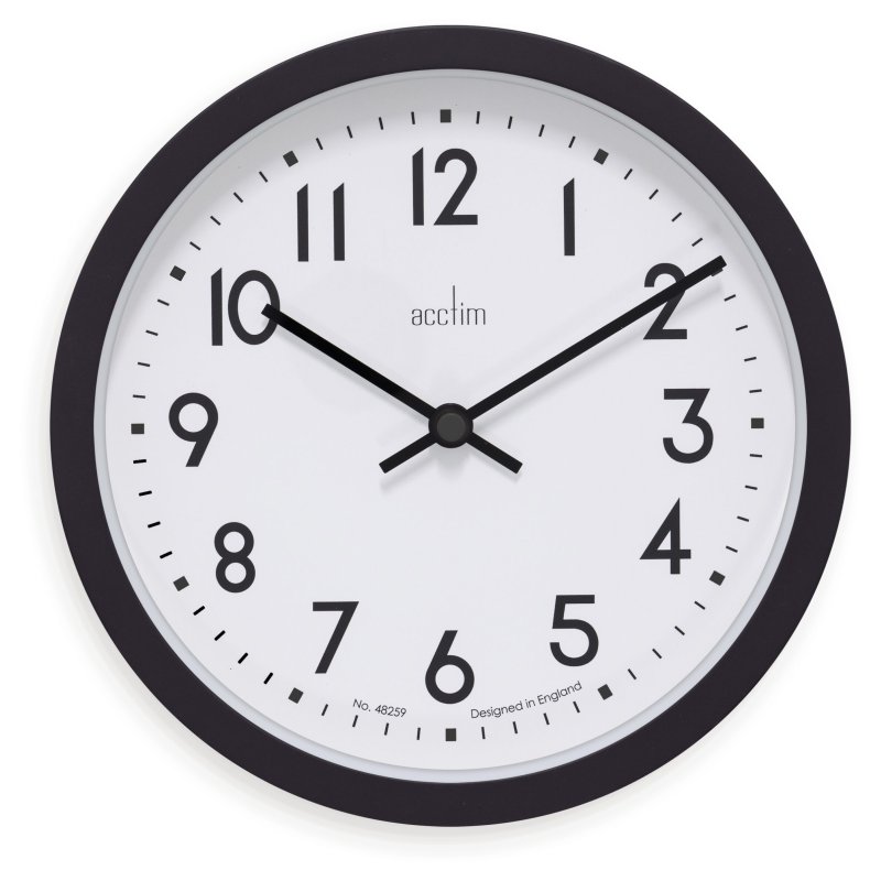 ACCTIM Acctim Elstow Soot 20cm Wall Clock