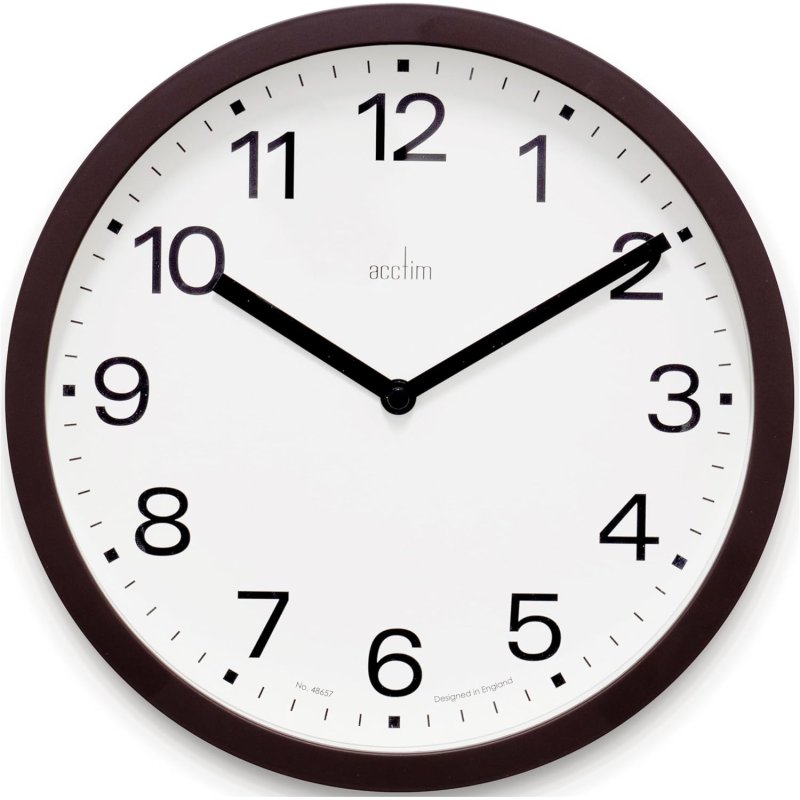 ACCTIM Acctim Renhold Soot 25cm Wall Clock