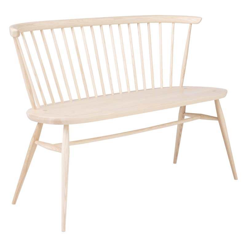 Ercol Collection Love Seat white background