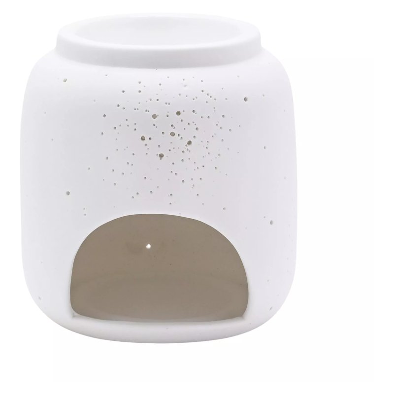 Widdop Hestia White Ceramic Pin Hole Oil Burner Holder