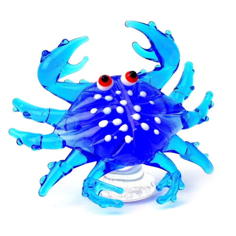 Widdop Objets D'Art Miniature Glass Crab