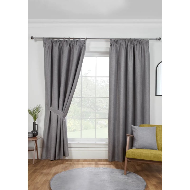 Sundour Eclipse Blackout Curtain Pewter