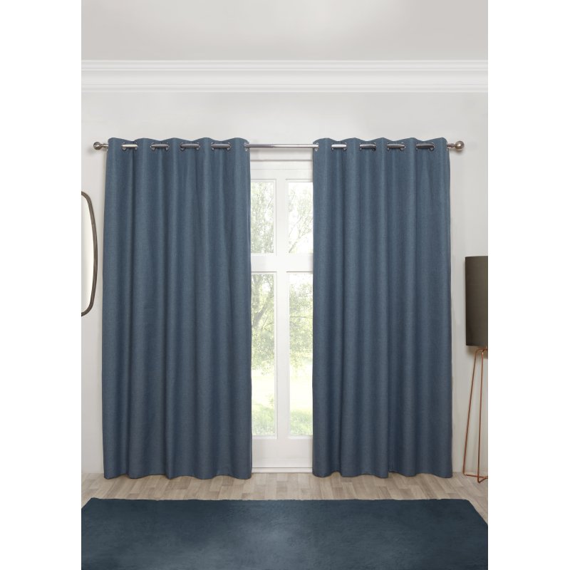 Sundour Cosmos Blackout Curtain Denim
