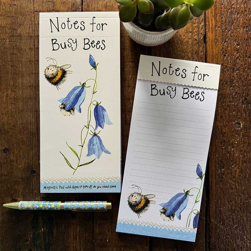 Alex Clark Busy Bees Magnetic Notepad