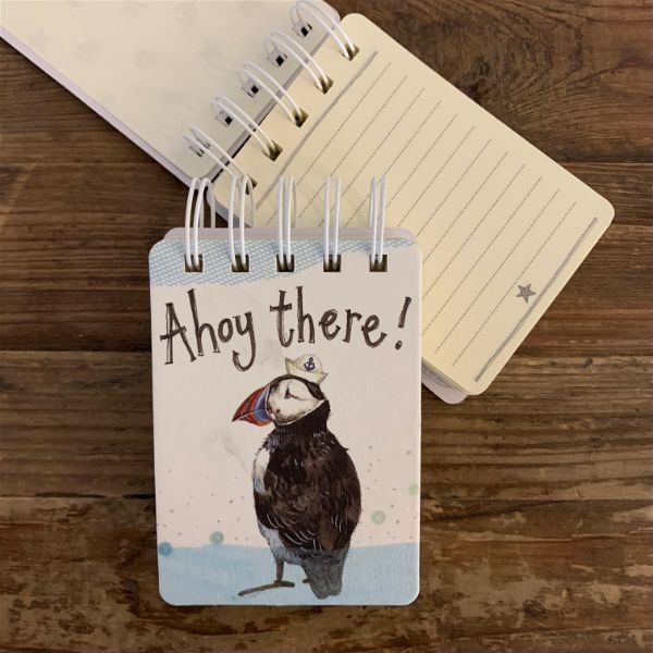 Alex Clark Little Puffin Small Spiral Pad
