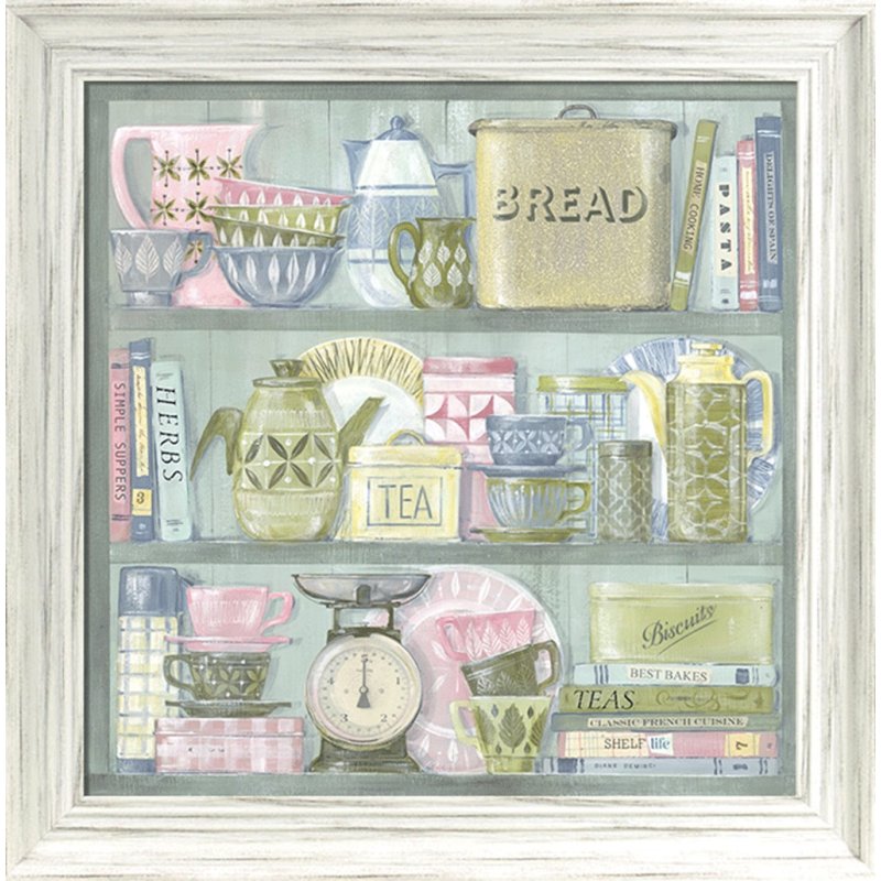 Camelot Camelot Shelf Life Framed Print