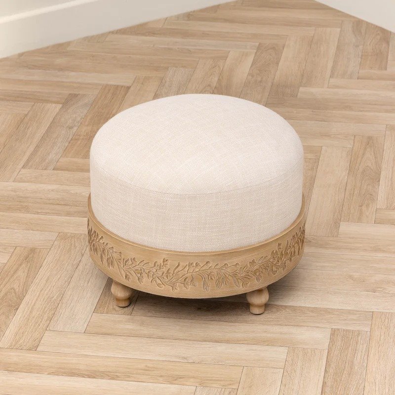 Voyage Voyage Maison Mabel Oak Footstool