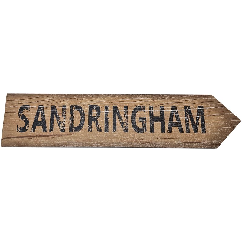 Zippy & George Sandringham Directional Sign