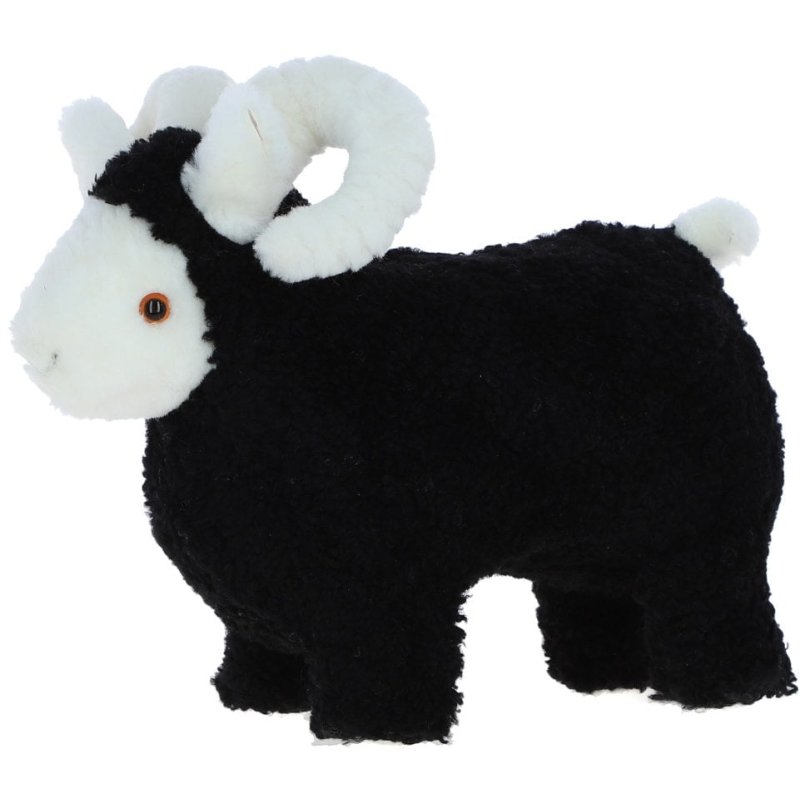 Ashwood Leather Wool Sheep Curly Black