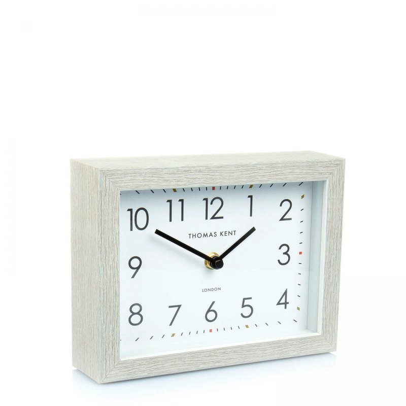 Thomas Kent 7" Smithfield Silver Birch Mantel Clock