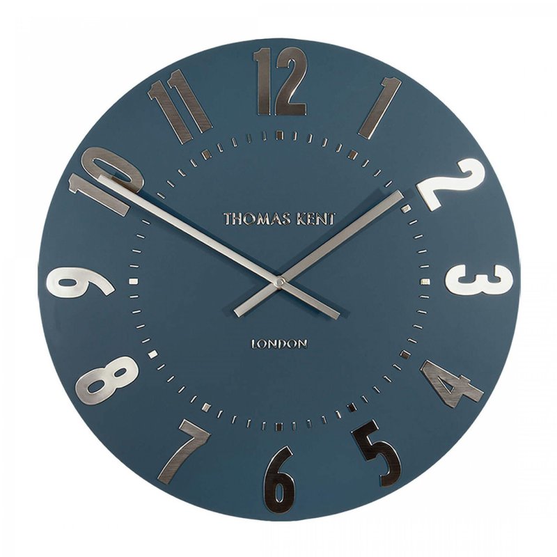 Thomas Kent 20" Mulberry Midnight Blue Wall Clock