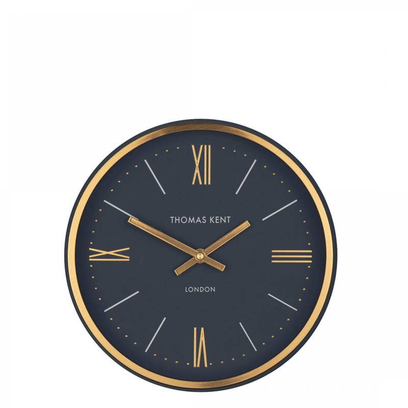 Thomas Kent 10" Hampton Navy Wall Clock
