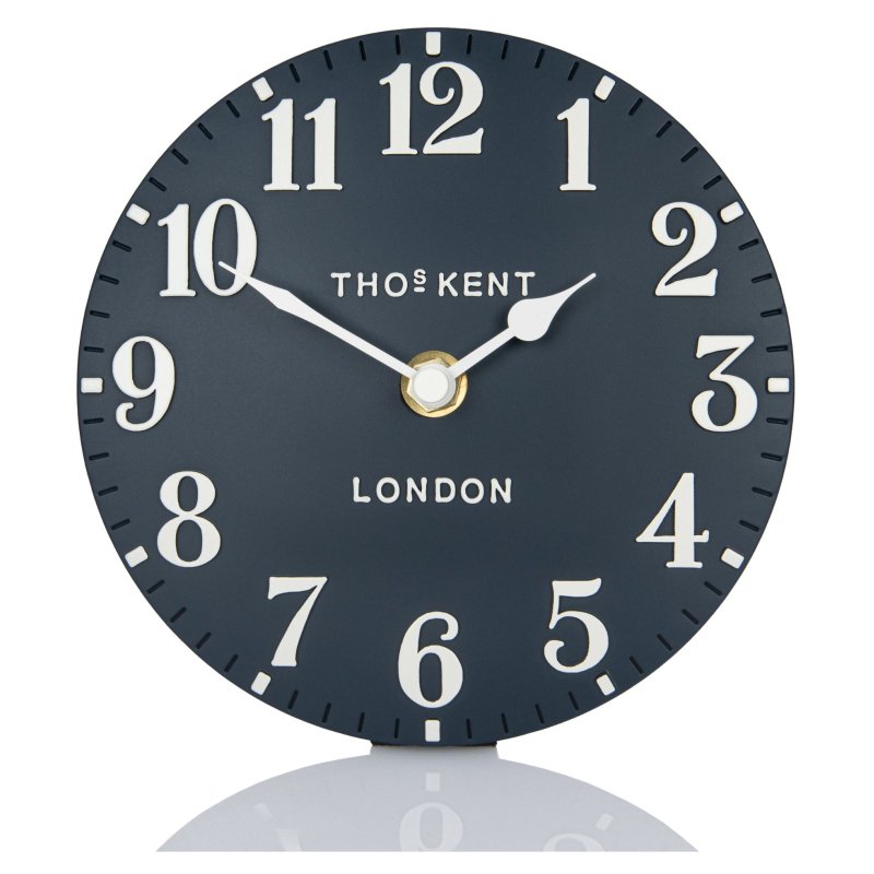 Thomas Kent 6" Arabic Ink Mantel Clock
