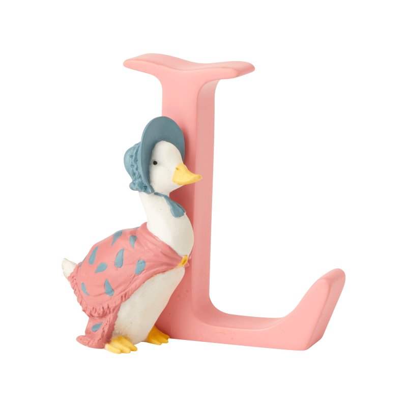 Beatrix Potter Alphabet L - Jemima Puddleduck