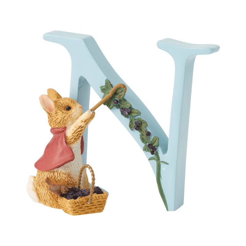 Beatrix Potter Alphabet N - Cotton-tail