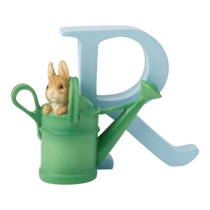 Beatrix Potter Alphabet R - Peter Rabbit In Watering Can
