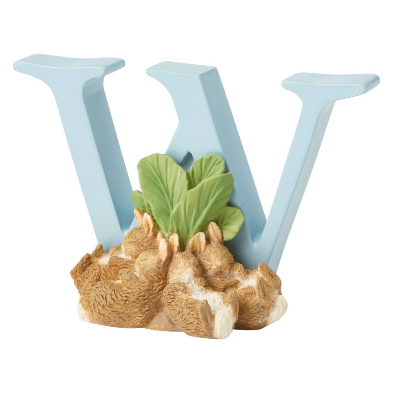 Beatrix Potter Alphabet W - Flopsy Bunnies