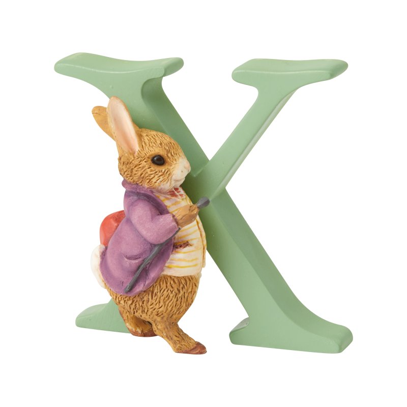 Beatrix Potter Alphabet X - Old Mr Benjamin