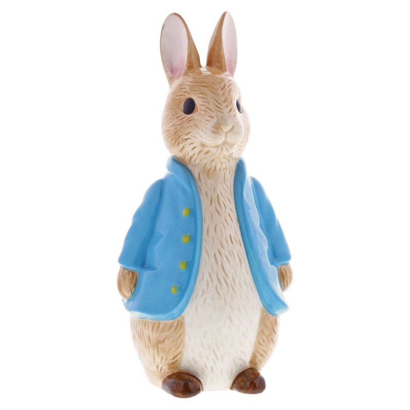 Beatrix Potter Peter Rabbit Sculpted Money Bank