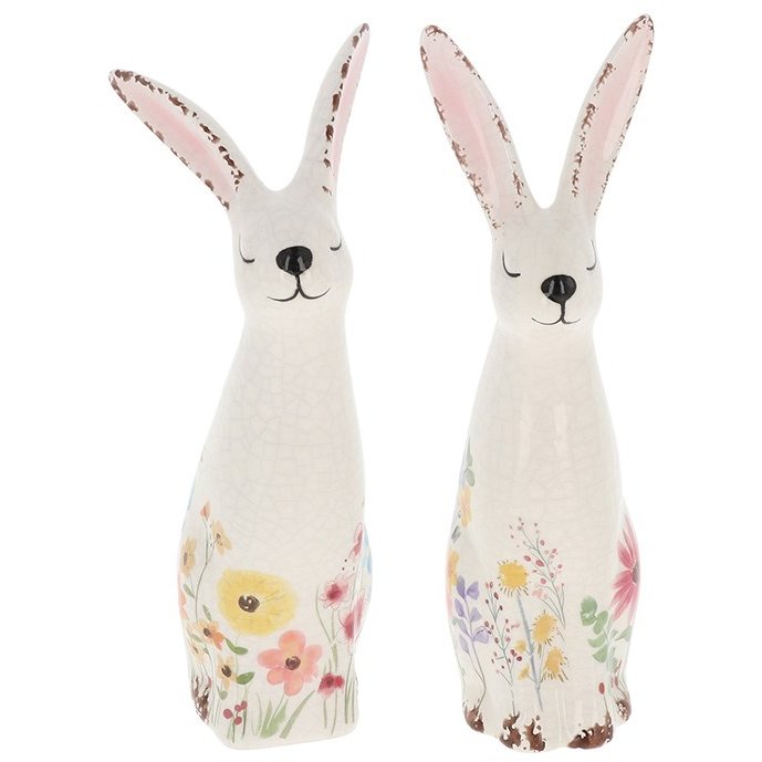 Meadow Crackle Bunnies Medium