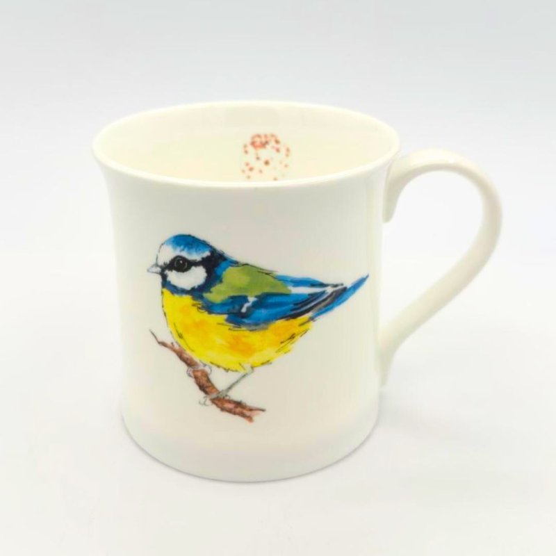 Just Mugs Just Mugs Bird Motifs Blue Tit Devon Mug