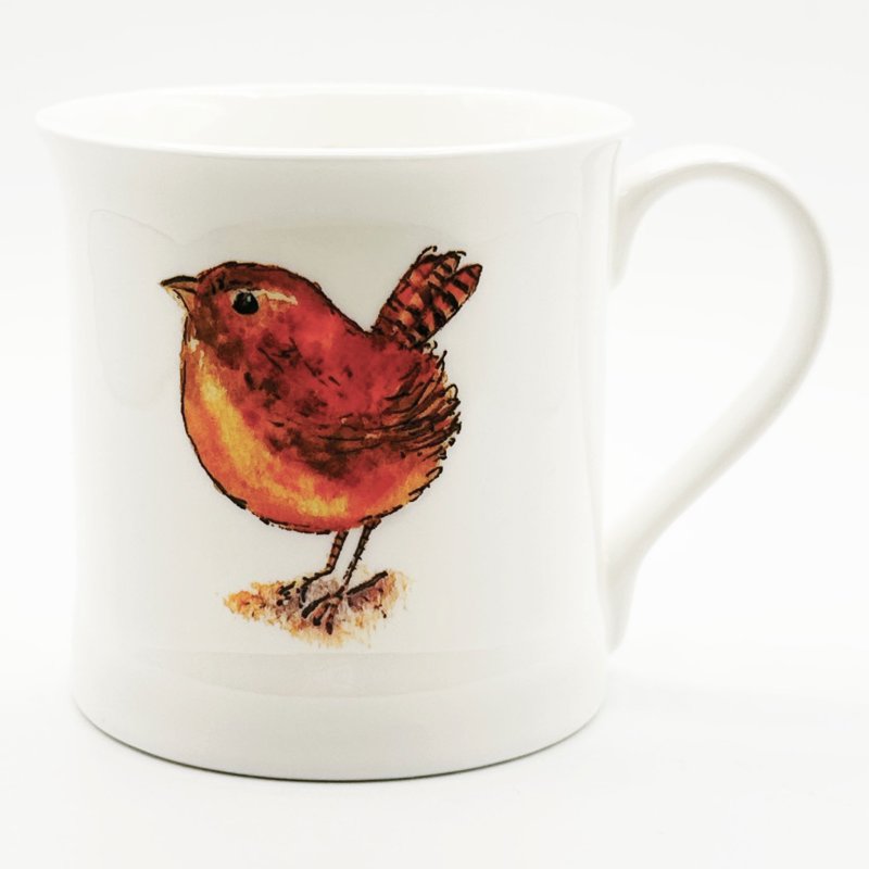 Just Mugs Just Mugs Bird Motifs Wren Devon Mug