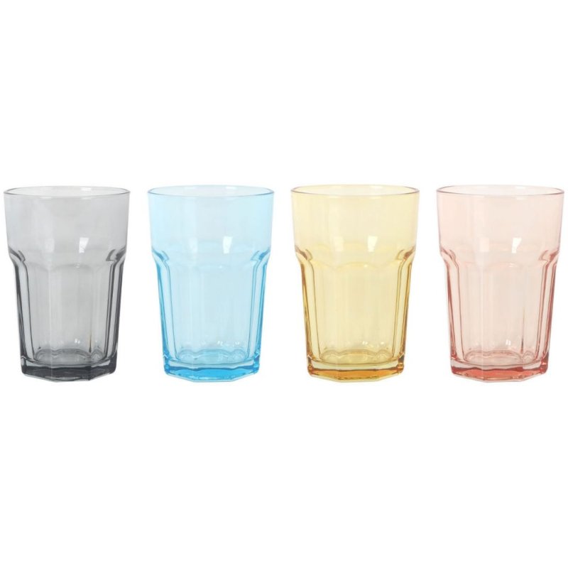 Lav Aras Pastel Set Of 4 Glasses