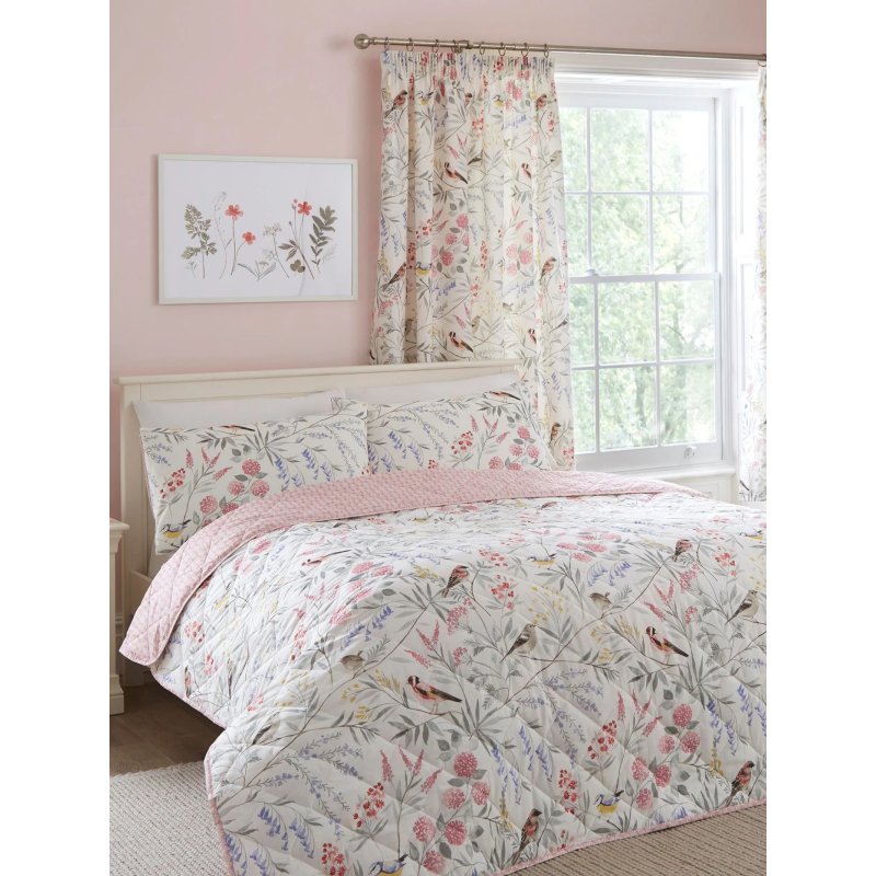 D&D D&D Pink Caraway Bedspread