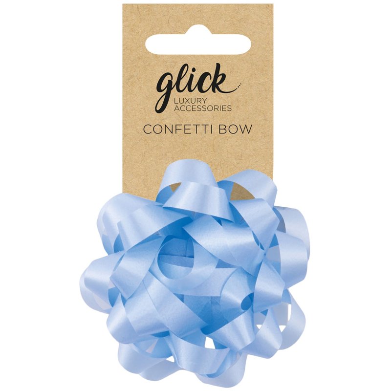 GLICK Glick Baby Blue Confetti Bow