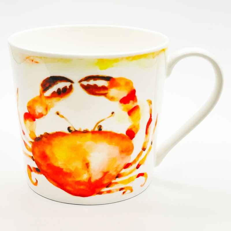 Just Mugs Just Mugs Under the Ocean Crab Dorset Mug