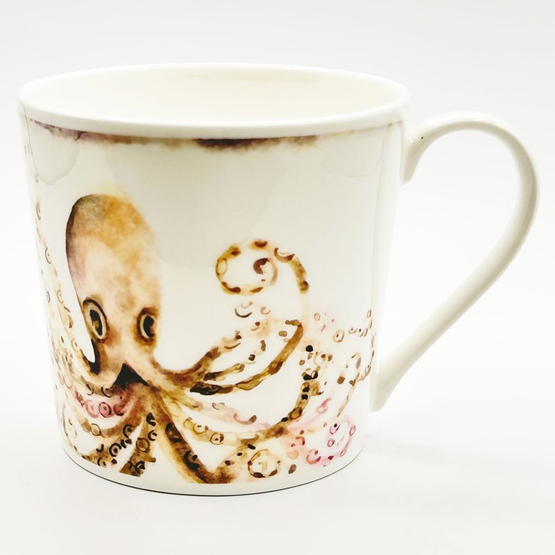 Just Mugs Just Mugs Under the Ocean Octopus Dorset Mug