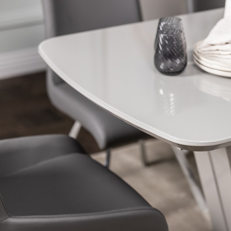 Stockholm 1.6m Extending Table and 6 Chairs | Aldiss Norfolk