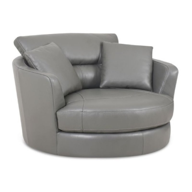 Leo Large Swivel Chair on a white background
