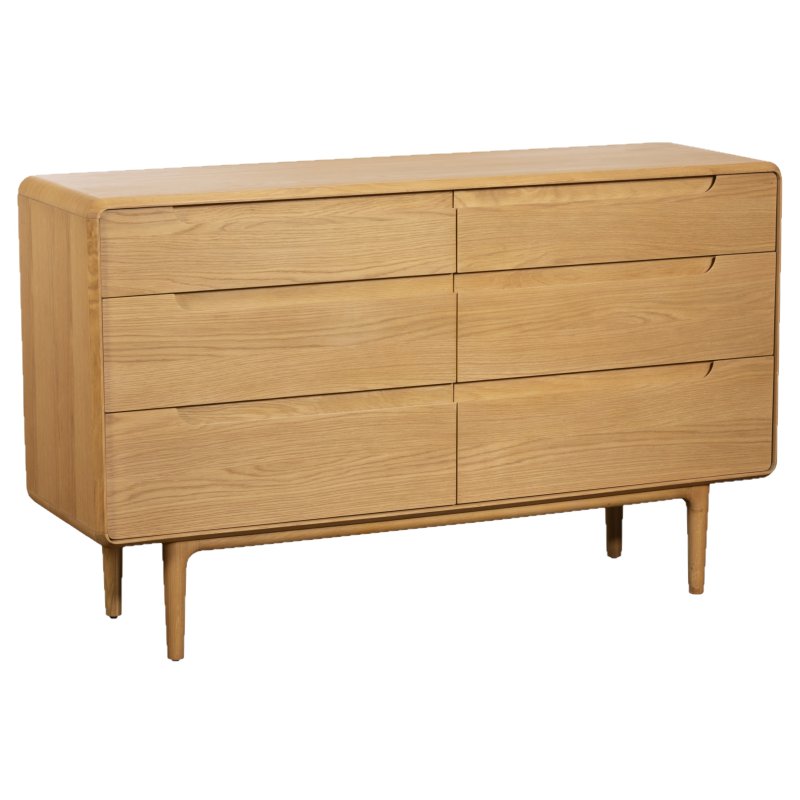 G Plan Winchester 6 Drawer Wide Chest on a white background