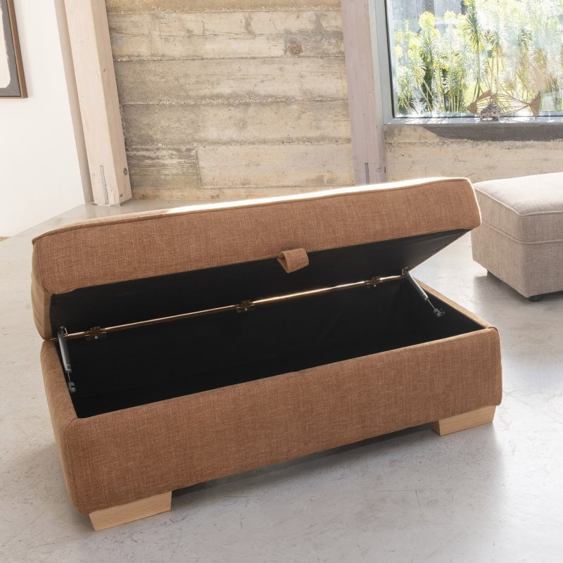 Fortress Ottoman Footstool lifestyle image