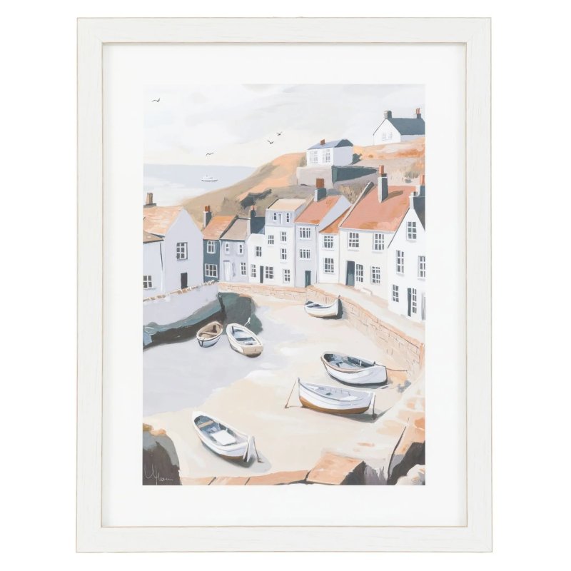 Gallery Direct Gallery Beached Boats Framed Art