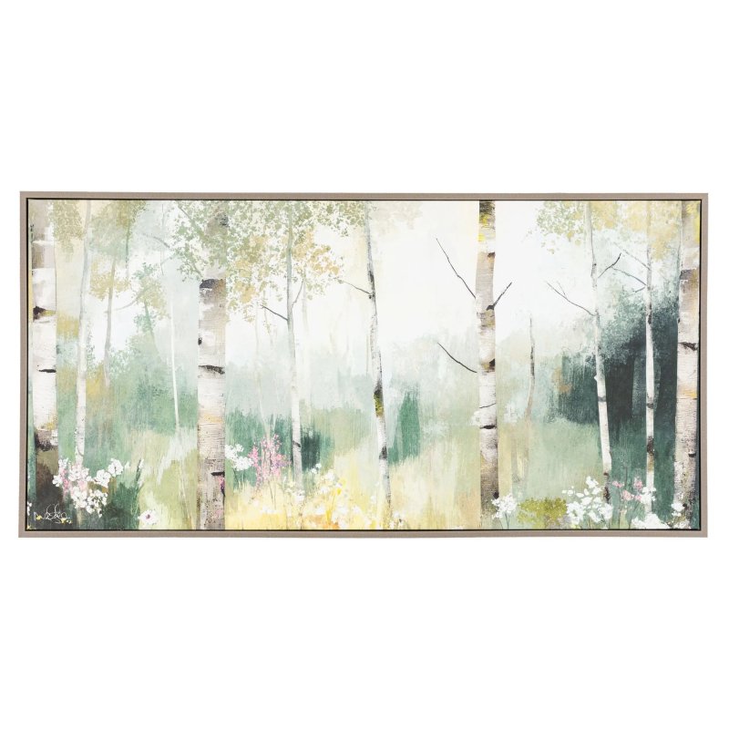 Gallery Direct Gallery Birch and Bloom Framed Canvas