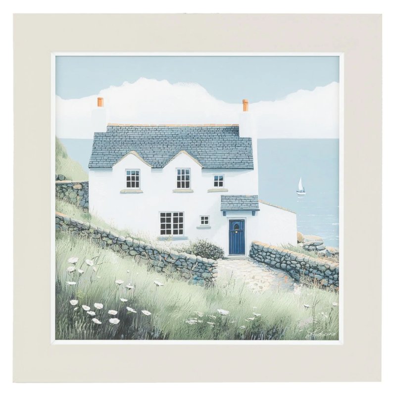 Gallery Direct Gallery Coastal Cottage Framed Art