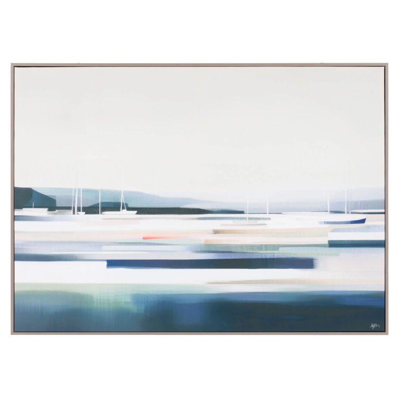 Gallery Direct Gallery Ebb and Flow Framed Canvas
