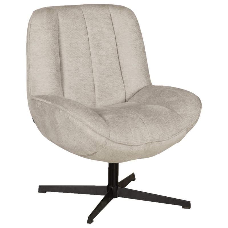 Como Accent Chair In Natural on a white background