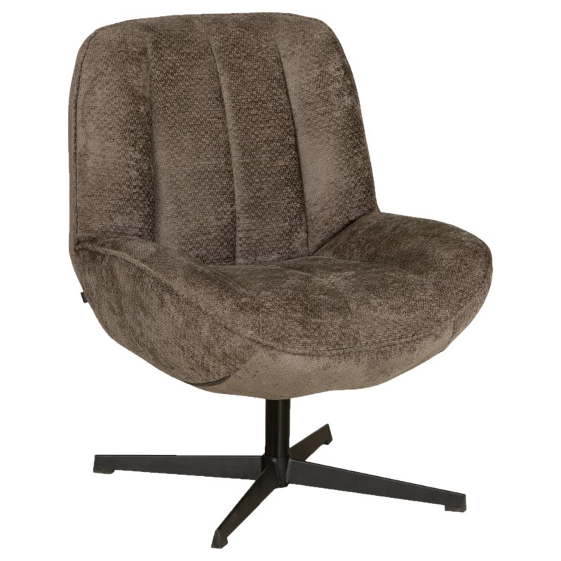Como Accent Chair In Taupe on a white background