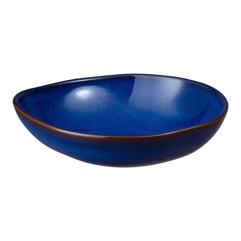 Denby Imperial Blue Organic Platter Small
