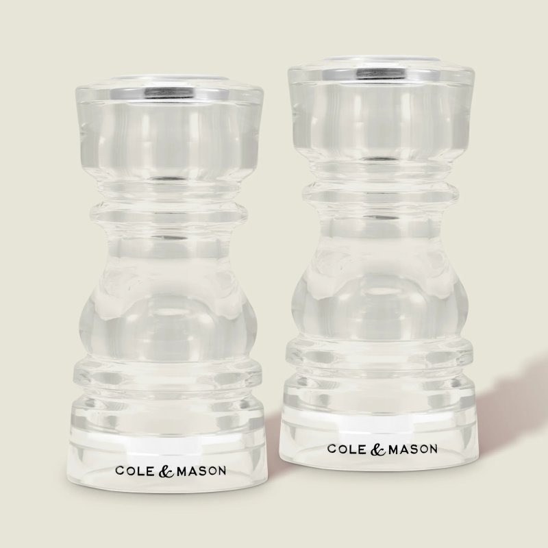 Cole & Mason Cole & Mason London Acrylic Salt & Pepper Shaker Set