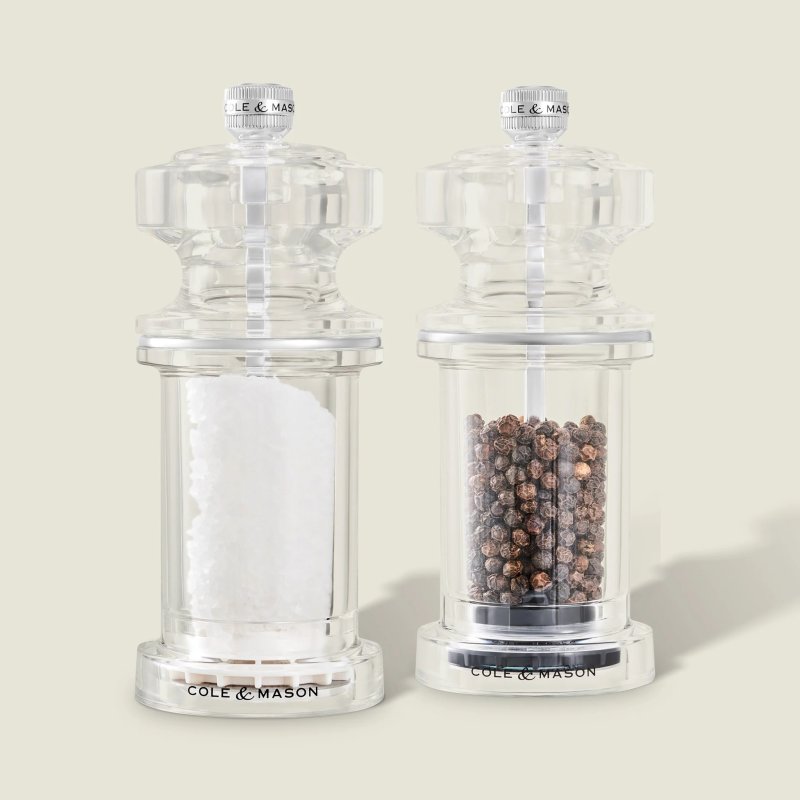 Cole & Mason Cole & Mason 605 Acrylic Salt & Pepper Mill Set