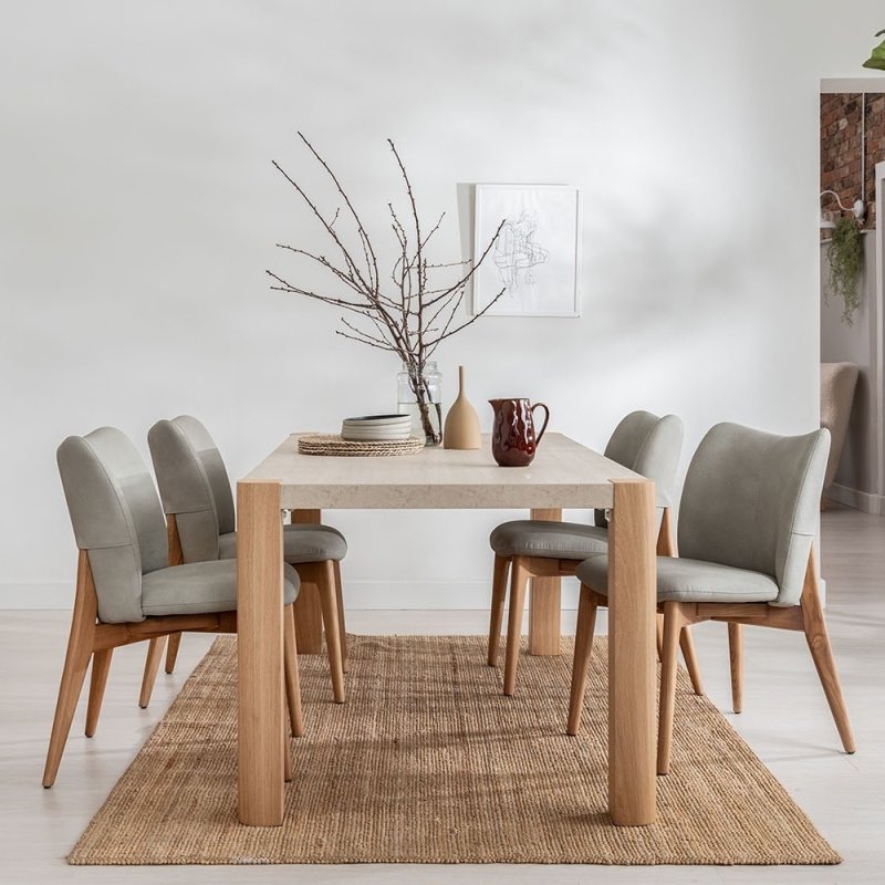 Arlo 1.4m Dining Table & 4 Spencer Chairs lifestyle image