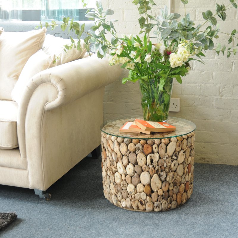 Driftwood Lamp Table lifestyle image