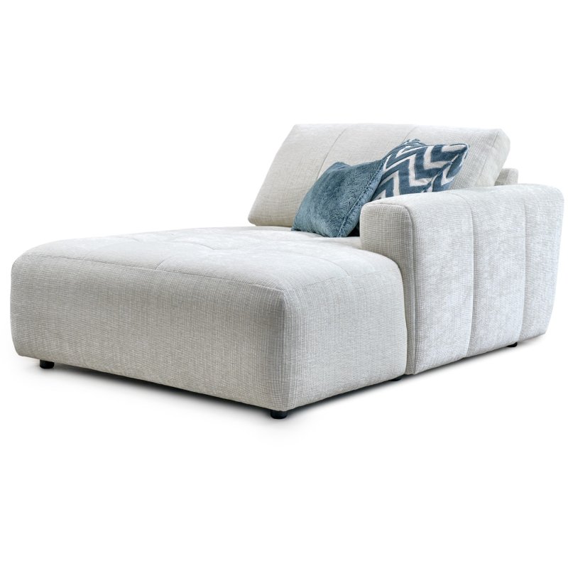 Opus Chaise End Section on a white background