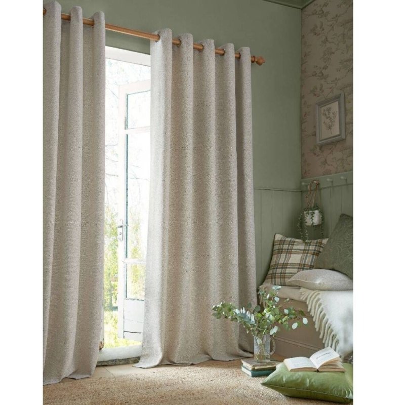 Laura Ashley Laura Ashley Milbourne Truffle Curtains